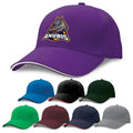 Sandwich Peak Cap - Aqua / White