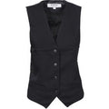 Ladies Black Vest - Black