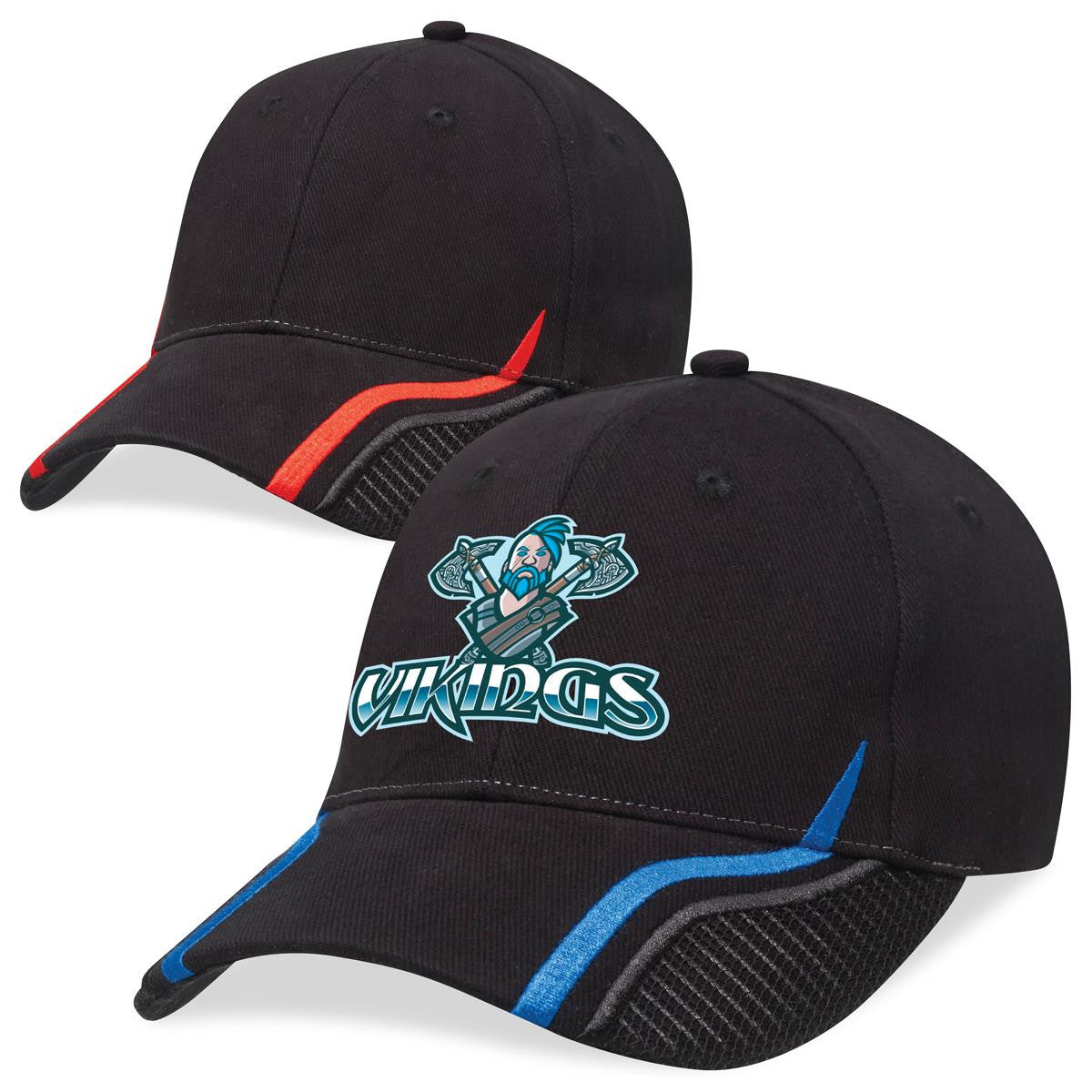 Downforce Cap - Black / Red