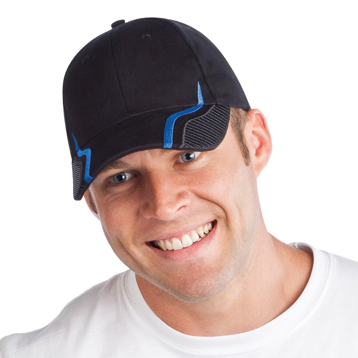 Downforce Cap - Black / Royal