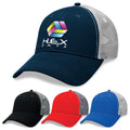 Lo-Pro Mesh Trucker Cap - Black / Charcoal