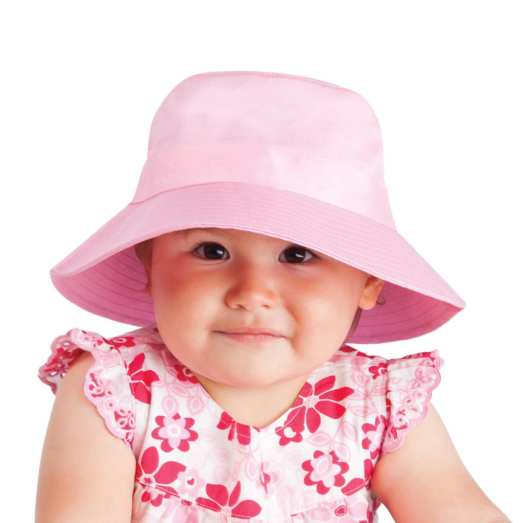 Kids Twill Bucket Hat w/Toggle - Gold
