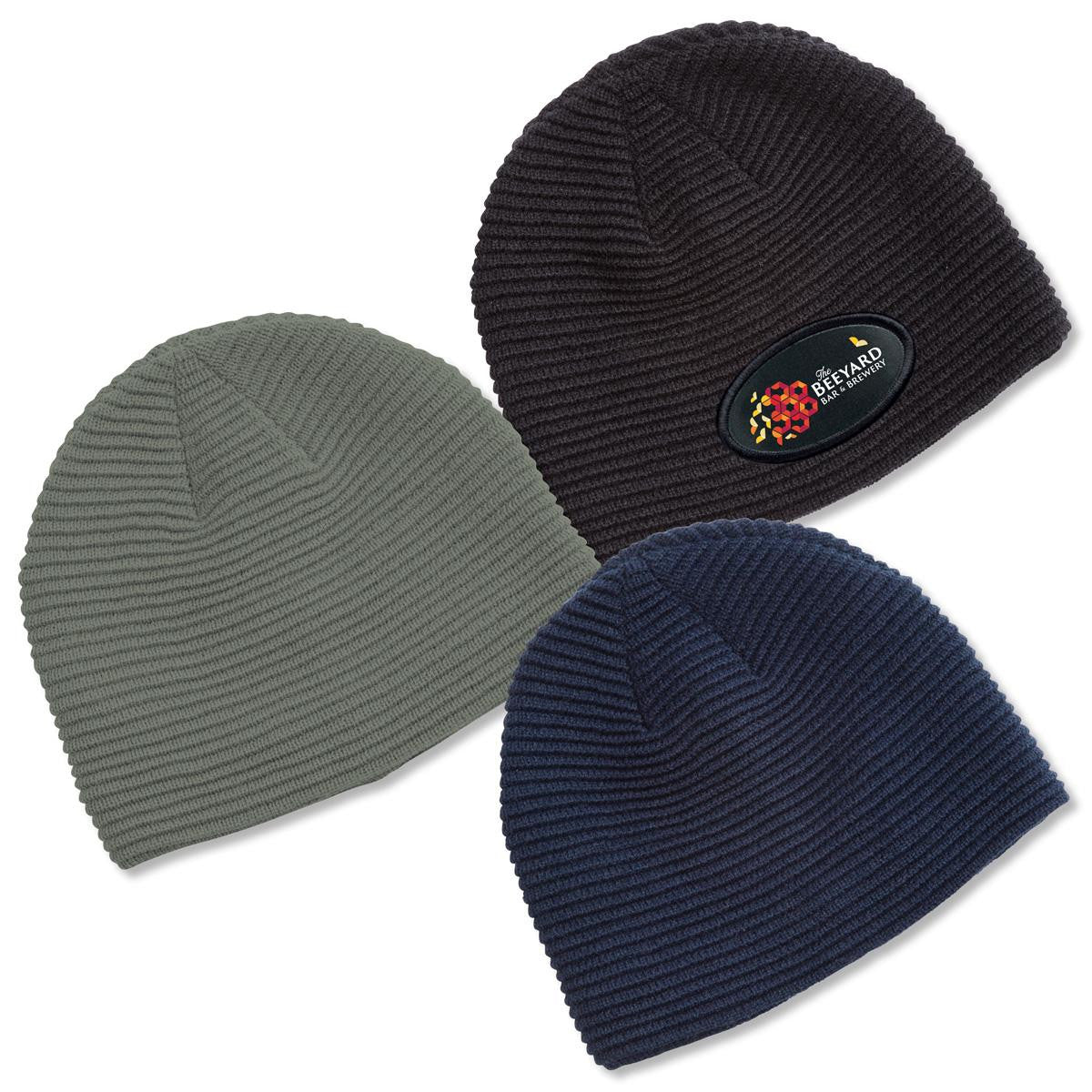 Ruga Knit Beanie - Black