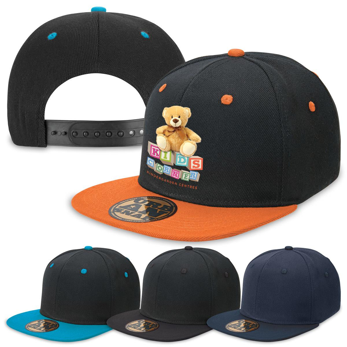 Youth Urban Snapback - Navy / Navy