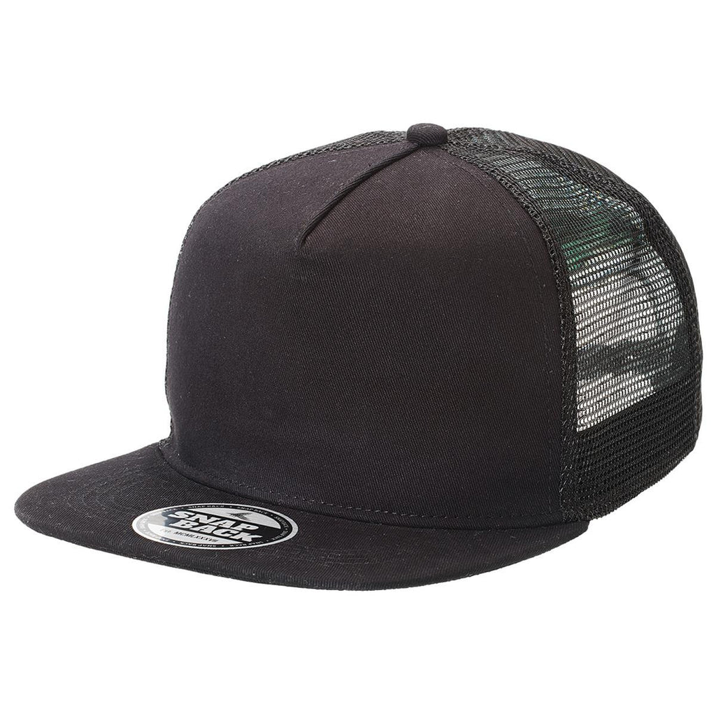 Chino Flat Peak Trucker - Charcoal / Charcoal / Black