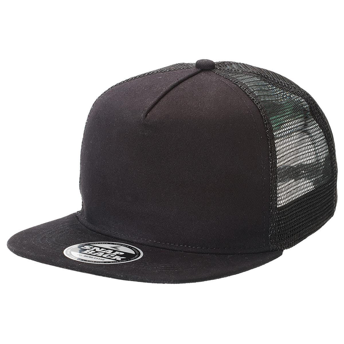 Chino Flat Peak Trucker - Charcoal / Charcoal / Black