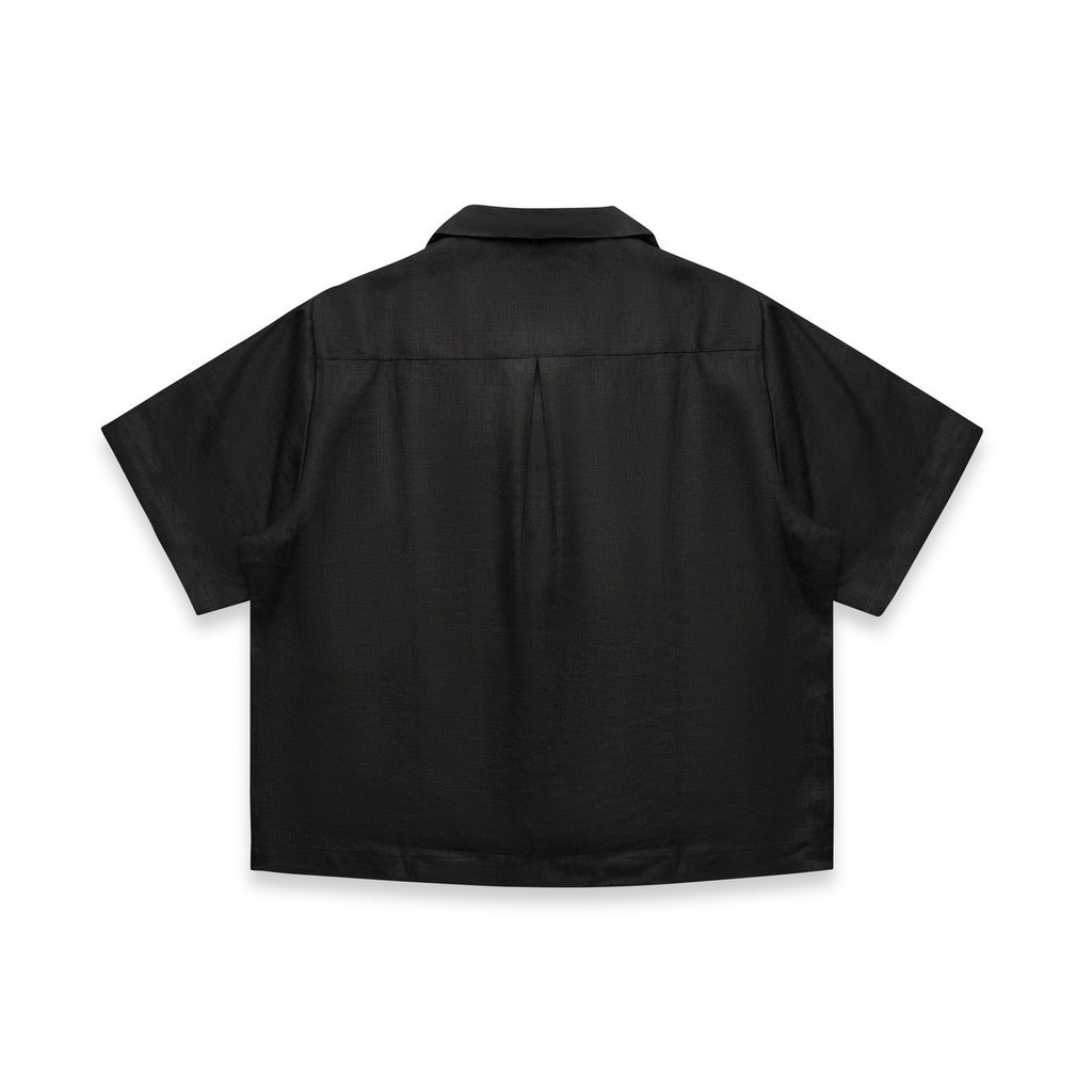 Wo's Linen S/S Shirt4420S