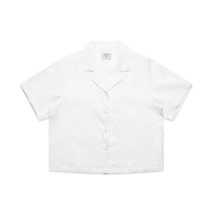 Wo's Linen S/S Shirt4420S