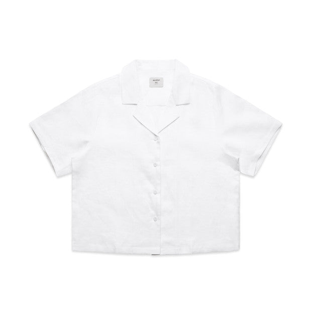 Wo's Linen S/S Shirt4420S