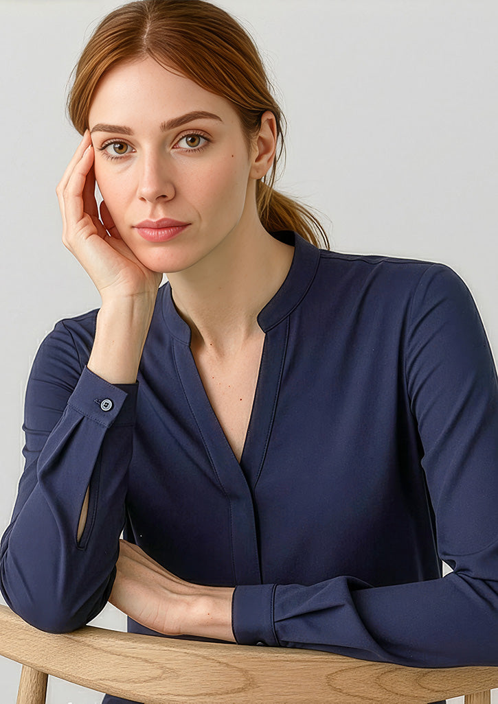 Womens Juliette Long Sleeve Blouse