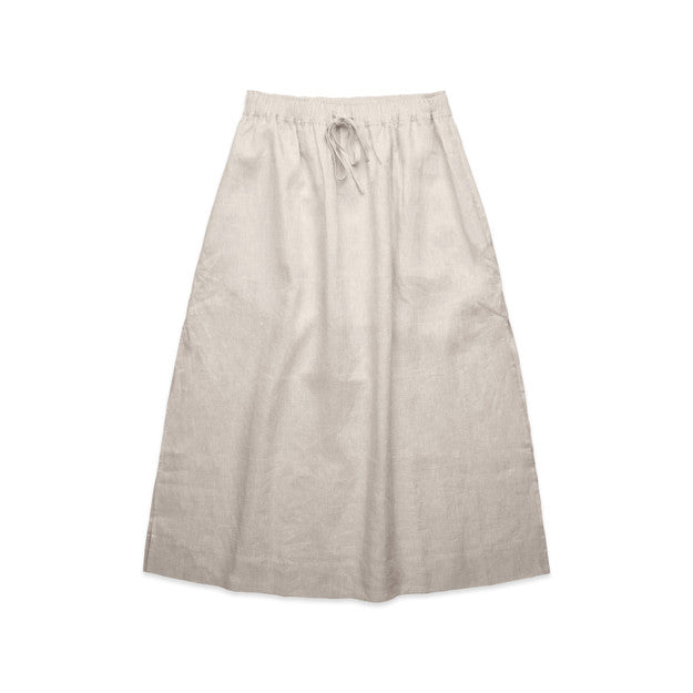 Wo's Linen Skirt4428S