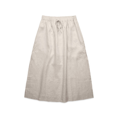Wo's Linen Skirt4428S