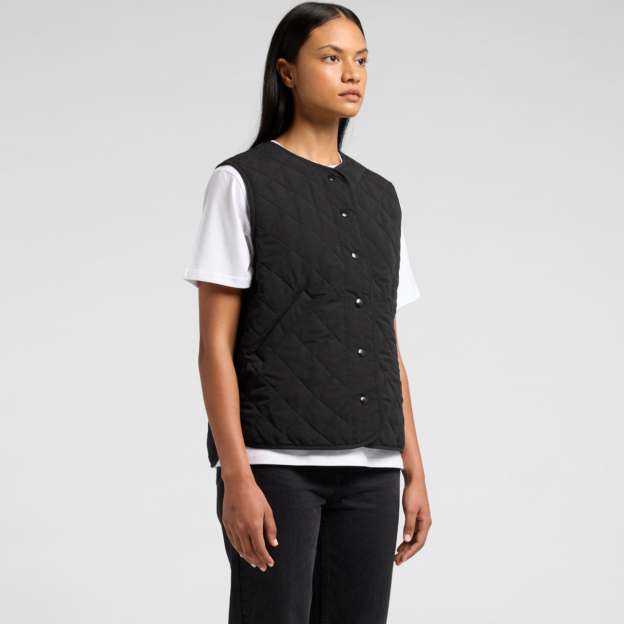 Wo's Quilted Vest4431