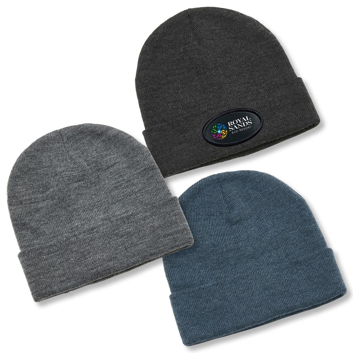 Heather Beanie - Black Heather