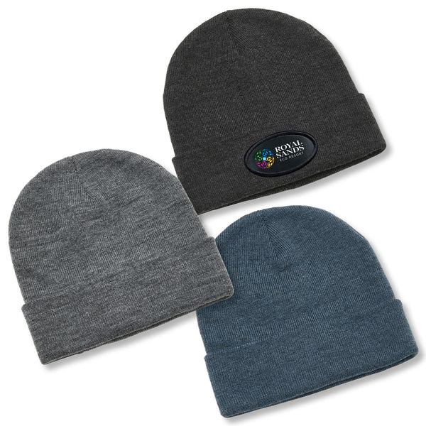 Heather Beanie - Black Heather