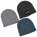 Heather Cable Knit Beanie - Black Heather