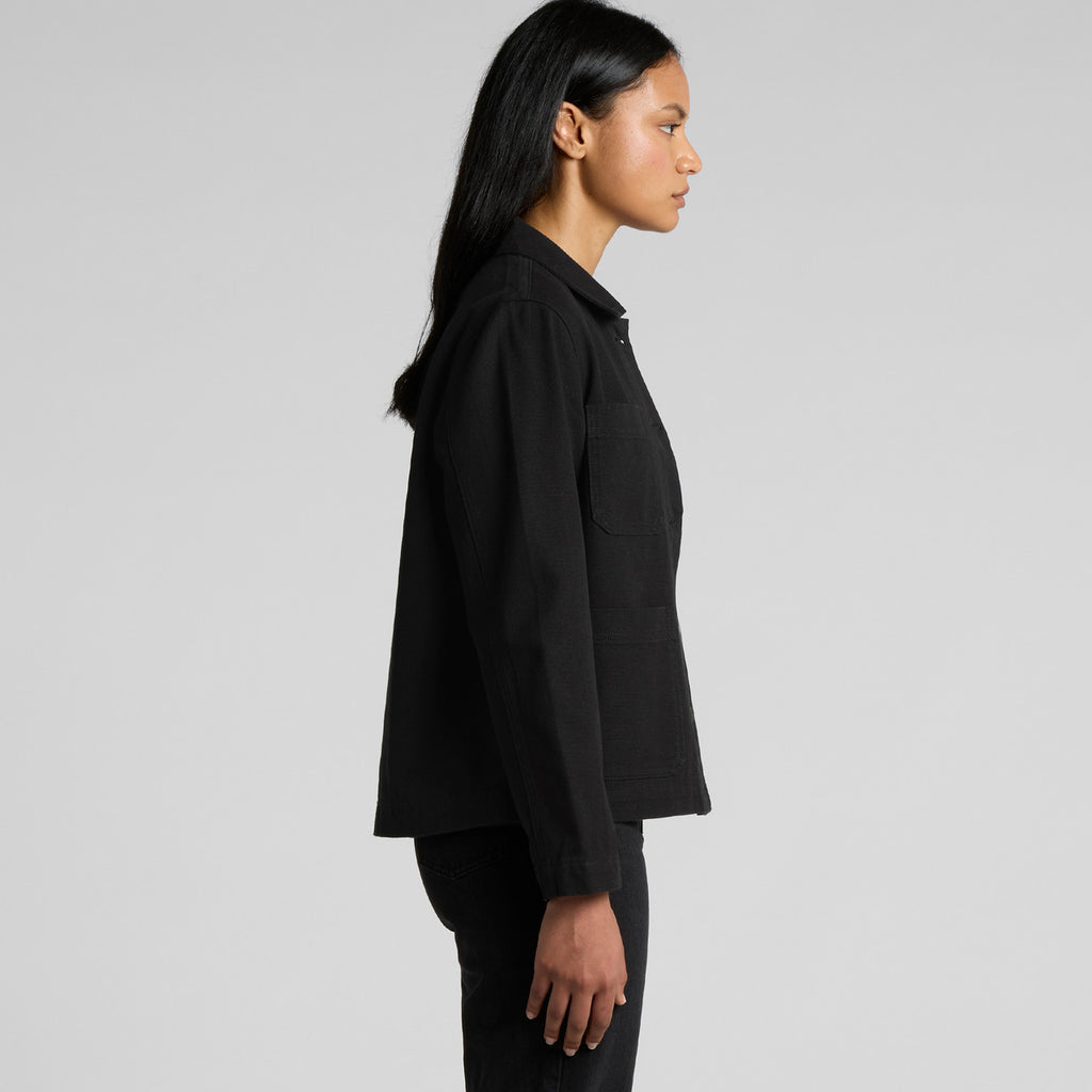 Wo's Canvas Chore Jacket4524