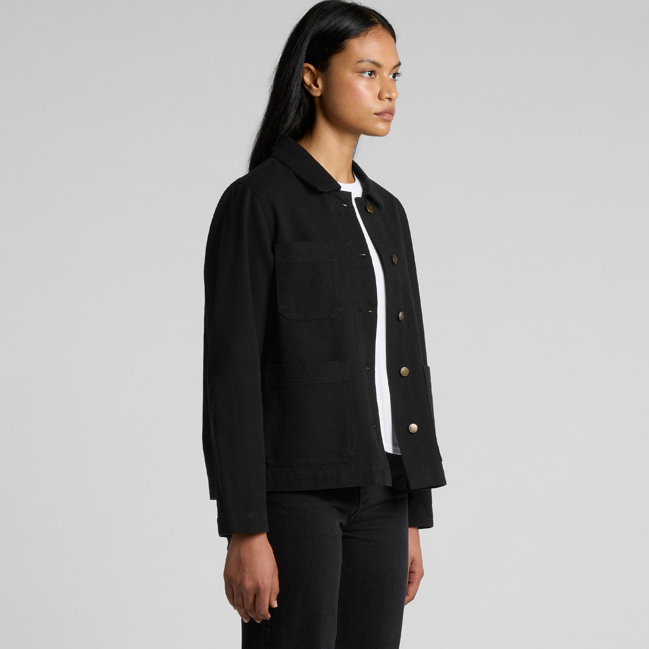 Wo's Canvas Chore Jacket4524