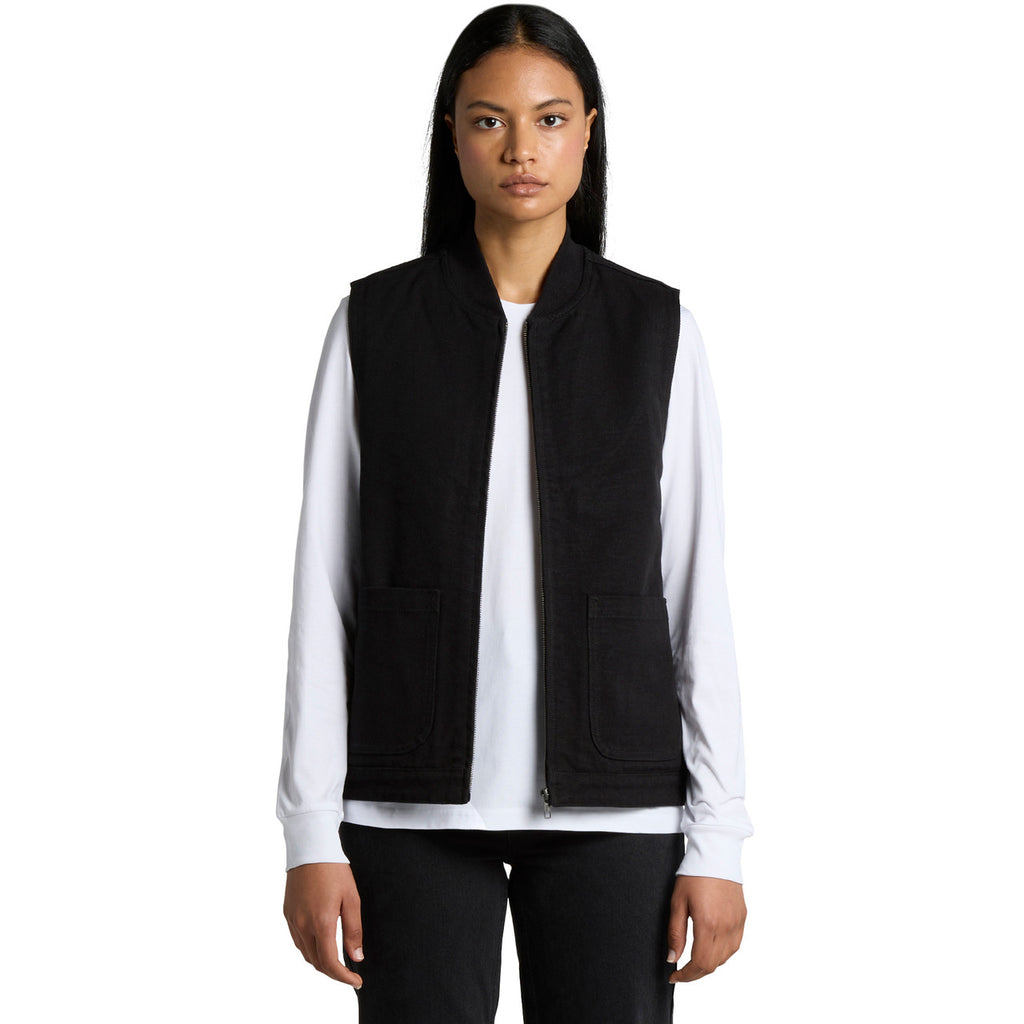 Wo's Canvas Heavy Vest4528