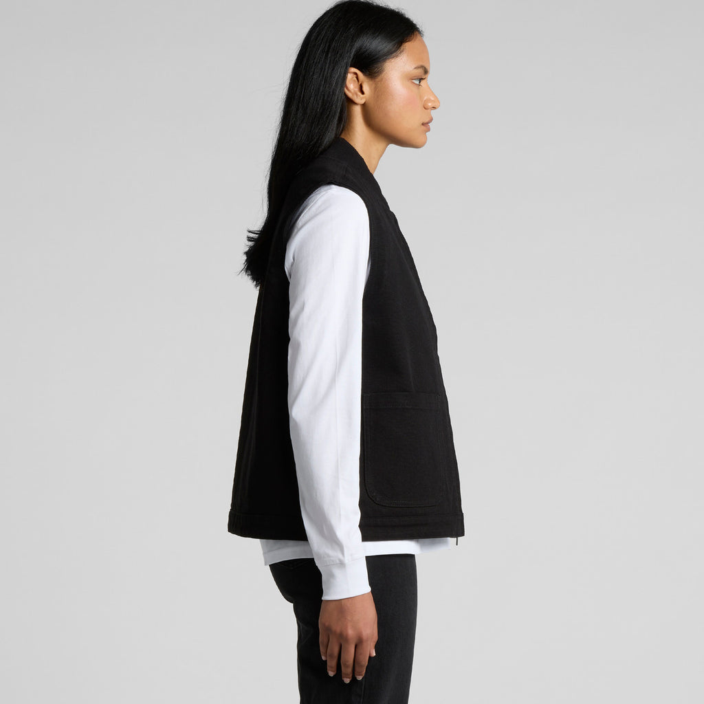 Wo's Canvas Heavy Vest4528