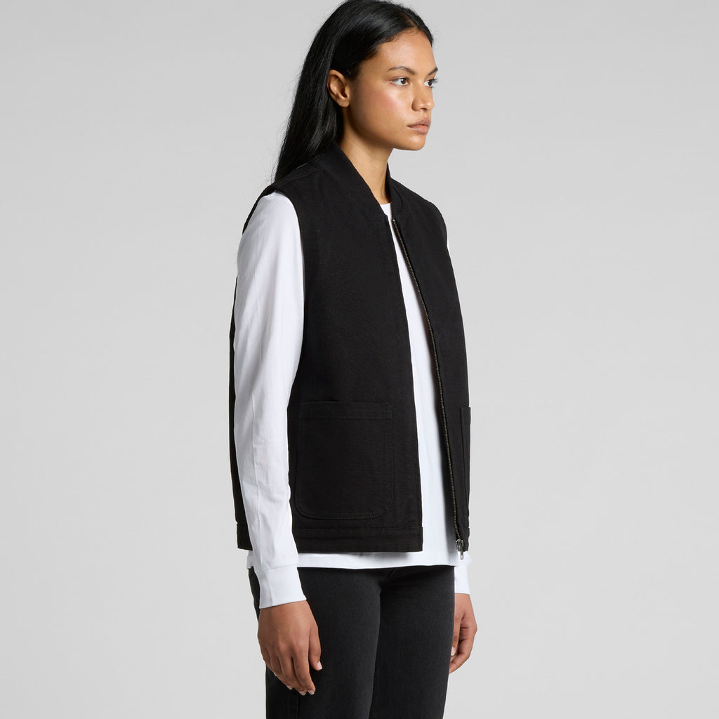 Wo's Canvas Heavy Vest4528