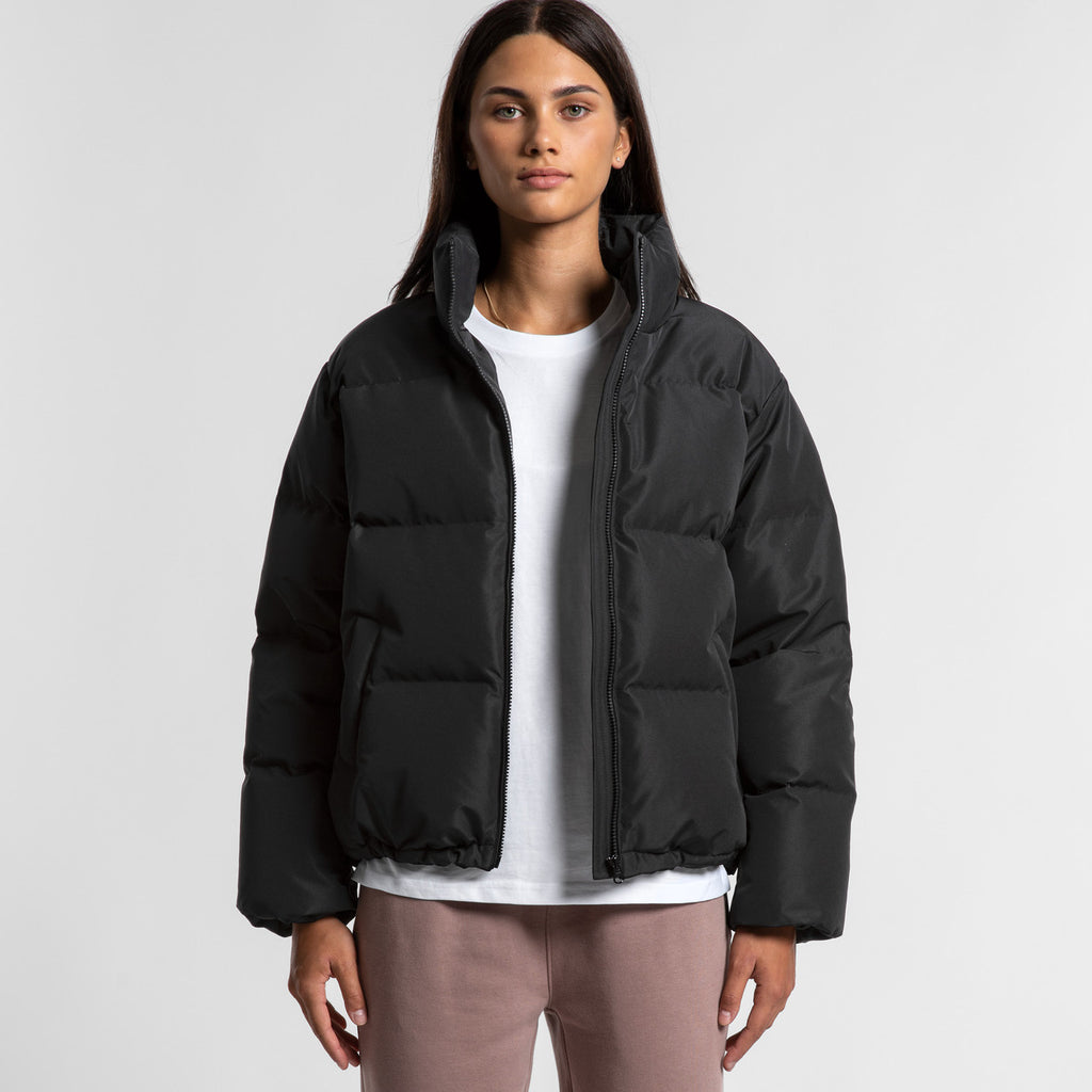 Wo's Puffer Jacket4591 - BLACK