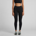 Wo's Active Seamless Leggings4634 - BLACK
