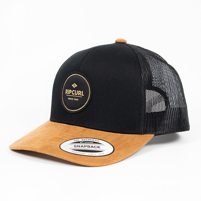 RIPCURL | ROUTINE CURVE TRUCKER - BLACK/TAN