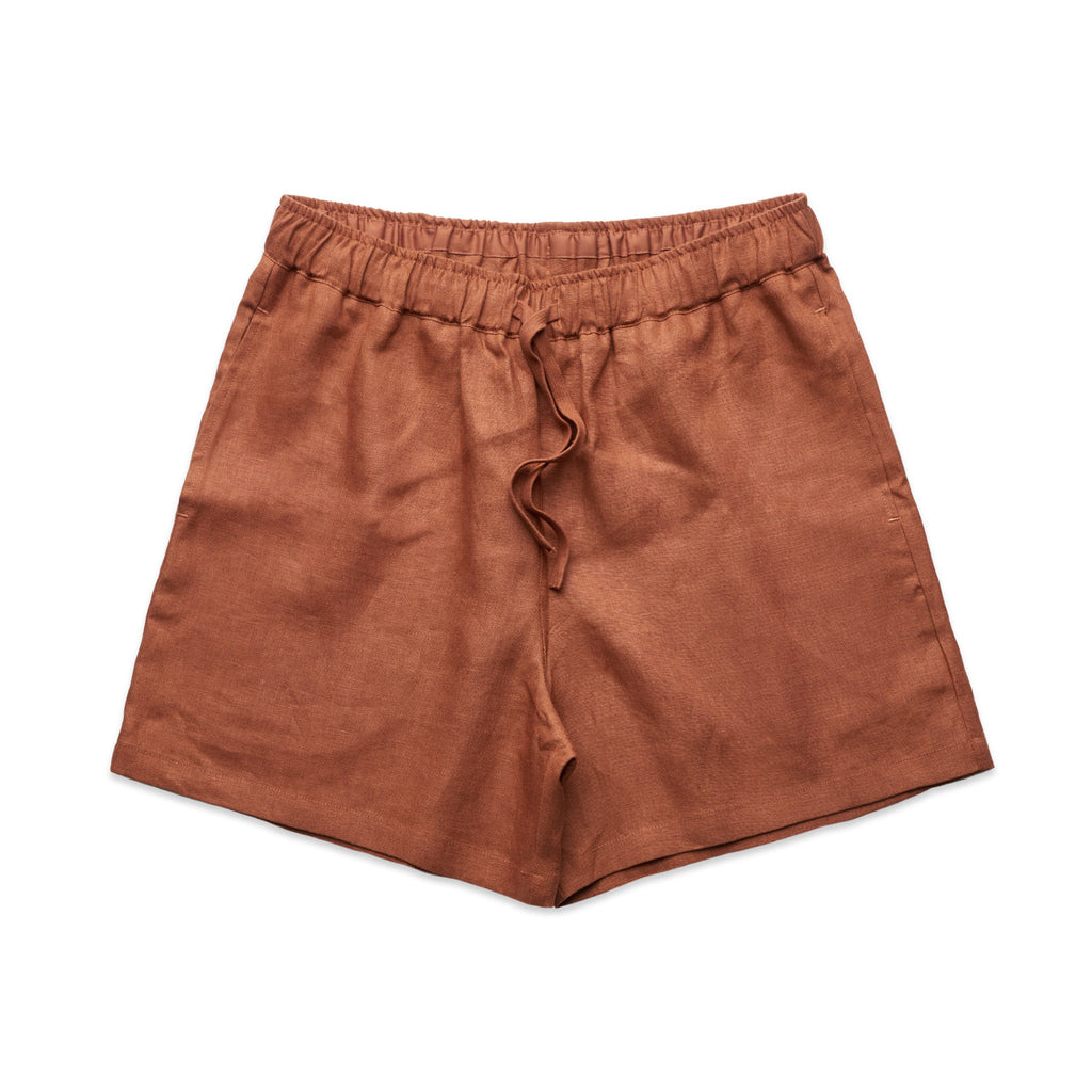 Wo's Linen Shorts4919S