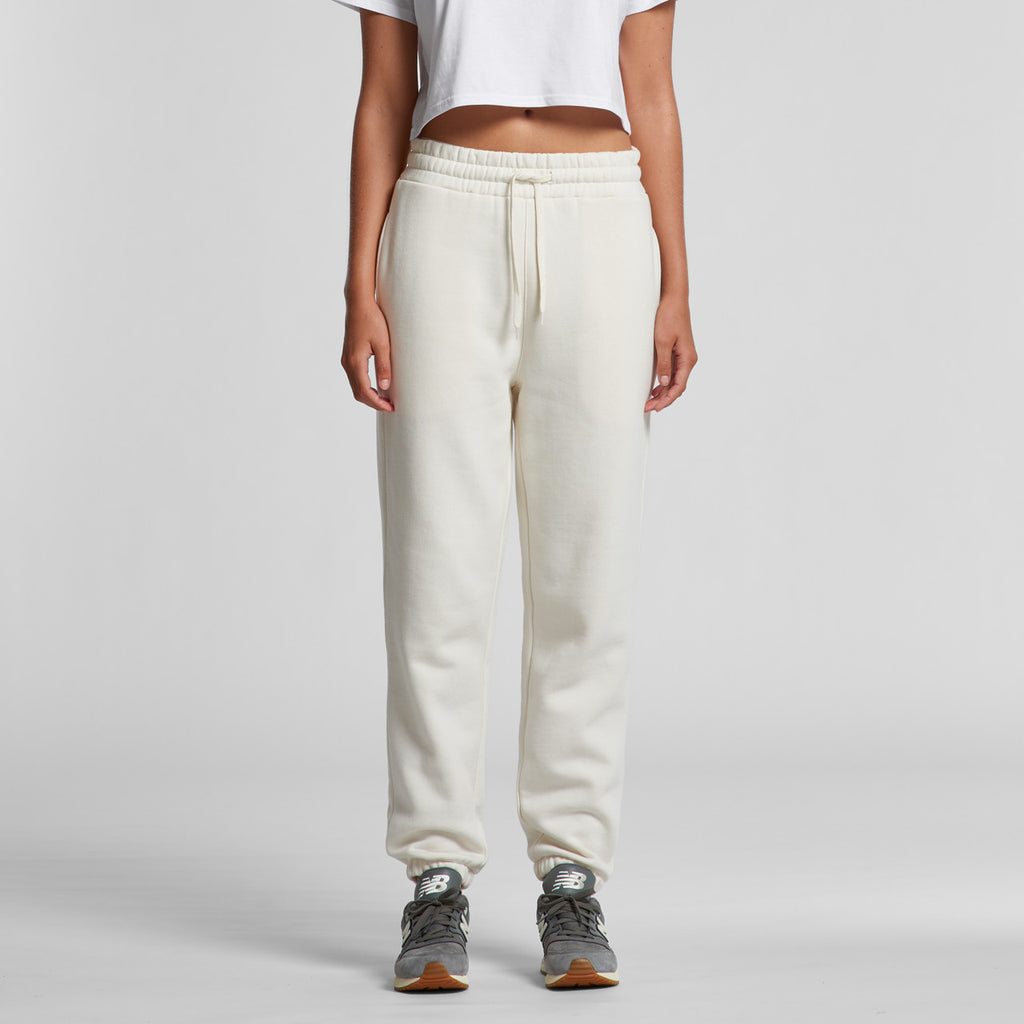 Wo's Stencil Track Pants4921 - ECRU