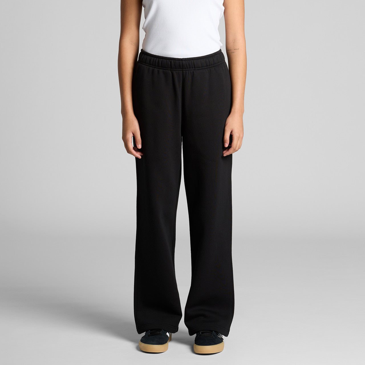Wo's Relax Cuffless Track Pants4926 - BONE