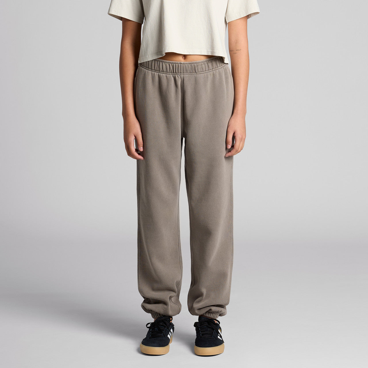 Wo's Relax Faded Track Pants4938 - FADED BONE