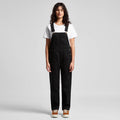 Wo's Canvas Overalls4980 - BLACK