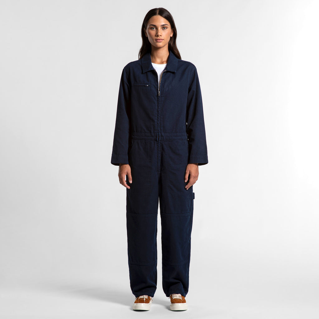 Wo's Canvas Coveralls4981 - NAVY