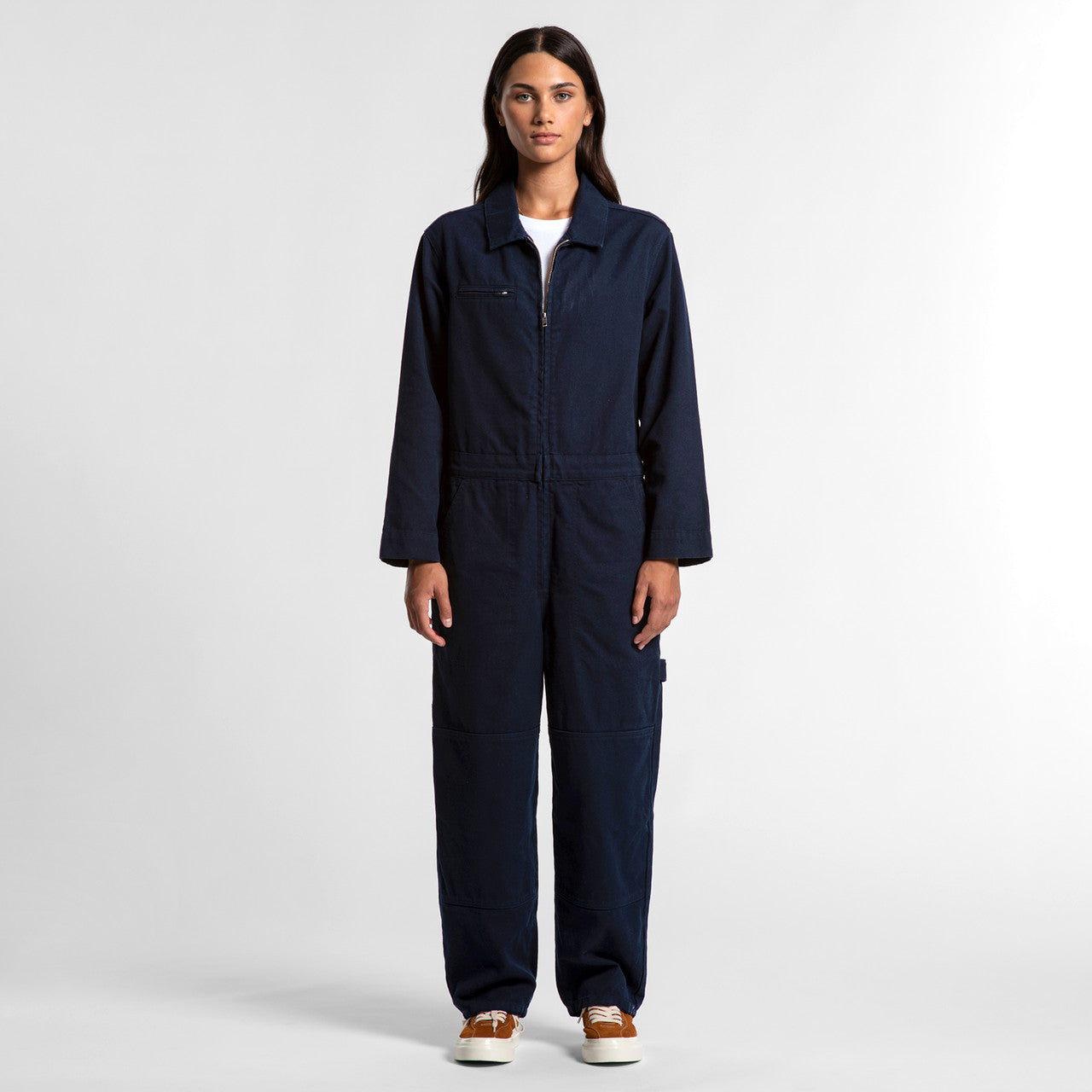 Wo's Canvas Coveralls4981 - NAVY