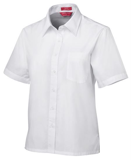 JB's Ladies L/S & S/S Original Poplin Shirt