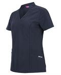 JB's Ladies Nu Mandarin Collar Scrub Top - 2 Colour(s) available
