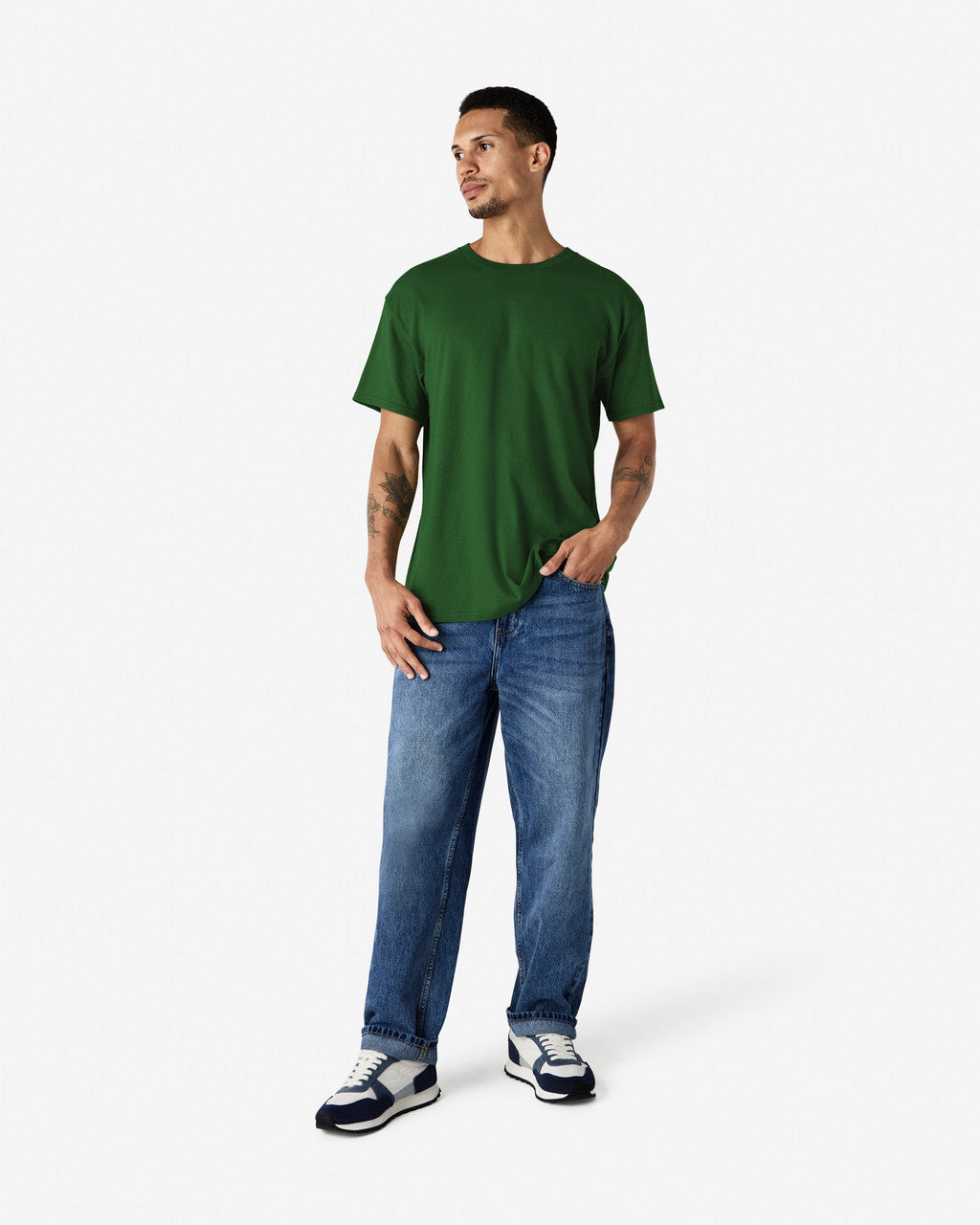 Gildan  Heavy Cotton  T-shirt 180GM (5000) 2nd Colour