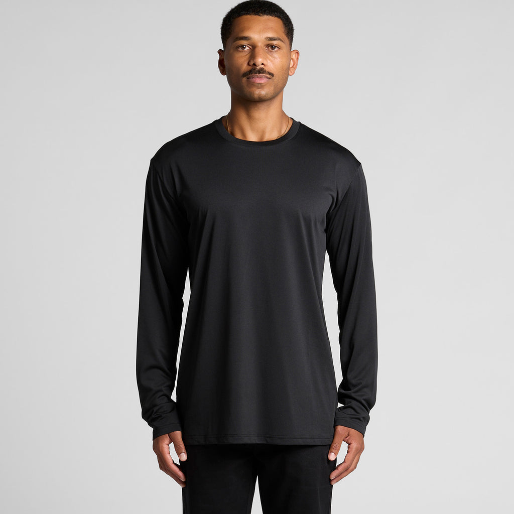 Staple Active L/S Tee5020A - GRAPHITE