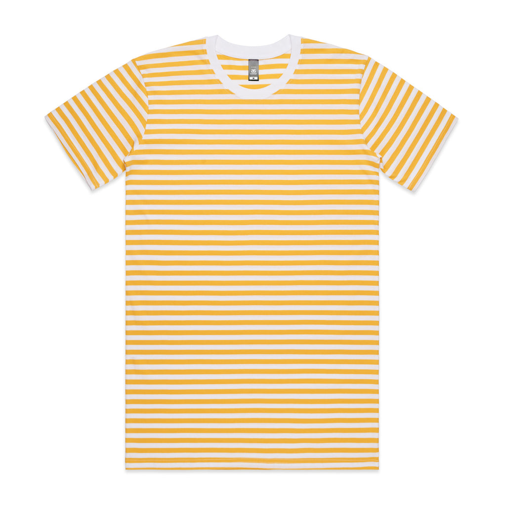 Staple Stripe Tee5028S - WHITE/GREEN