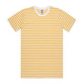 Staple Stripe Tee5028S - WHITE/GREEN