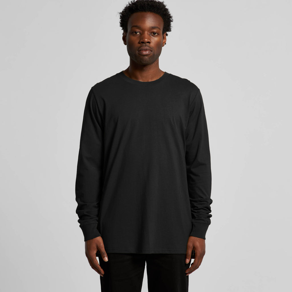 Base L/S Tee5029 - WHITE