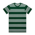 Classic Quad Stripe Tee5046 - EMERALD/WHITE