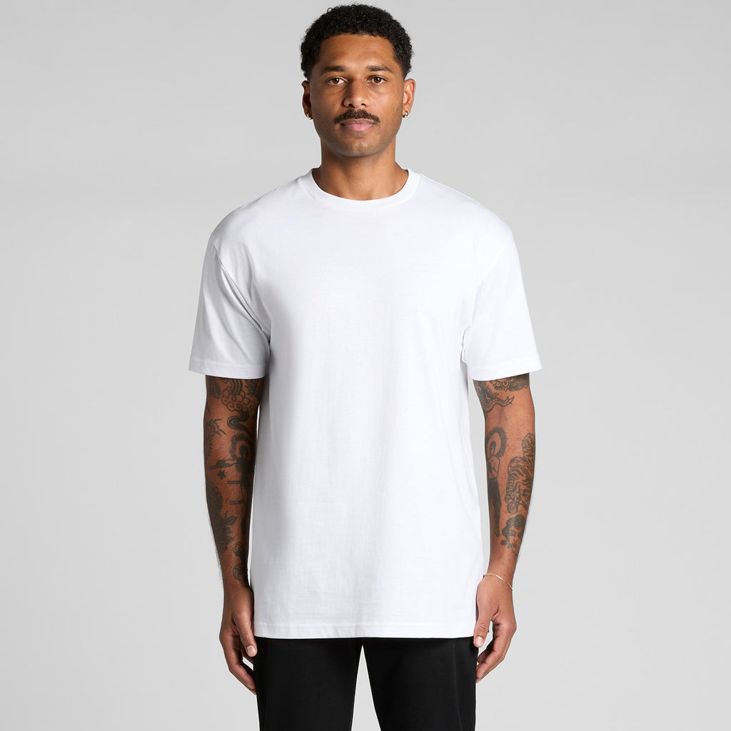 Block Tubular Tee5050T - WHITE
