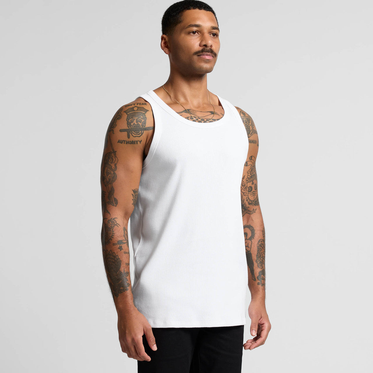 Organic Rib Singlet5063G