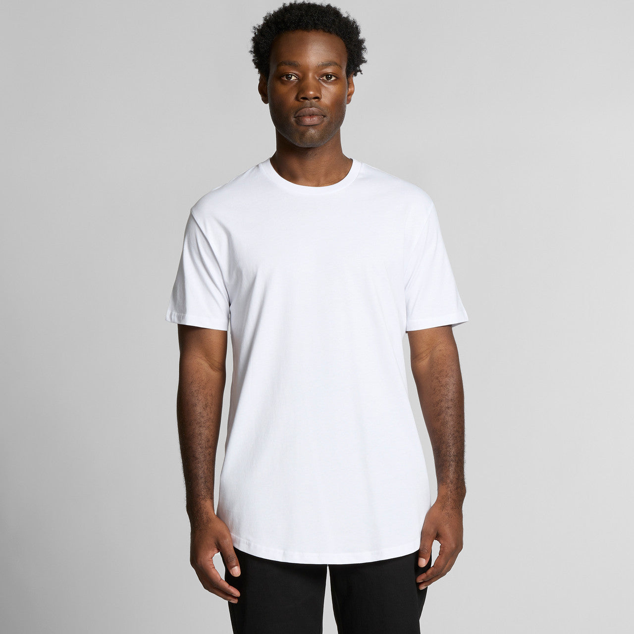 Staple Curve Tee5076 - WHITE