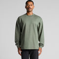 Heavy L/S Tee5081 - WHITE