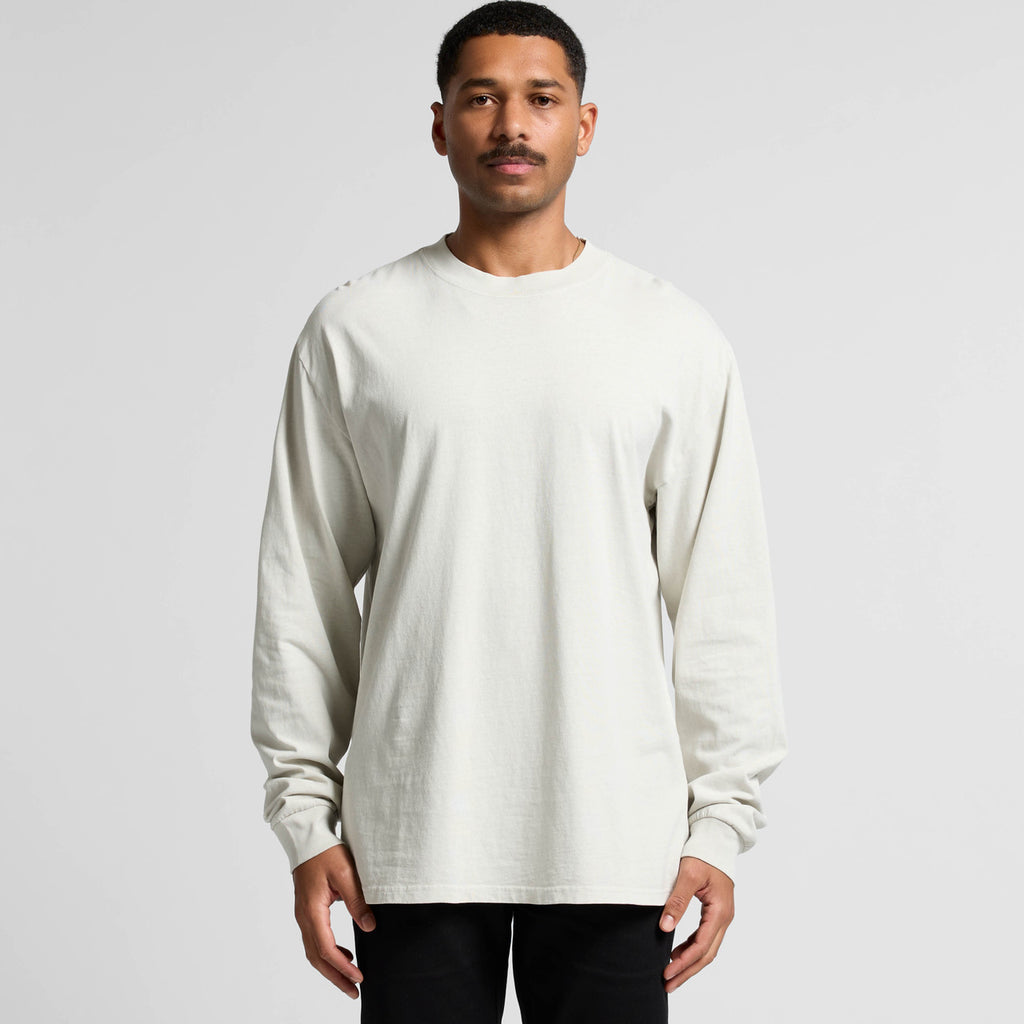 Heavy Faded L/S Tee5083 - FADED BONE