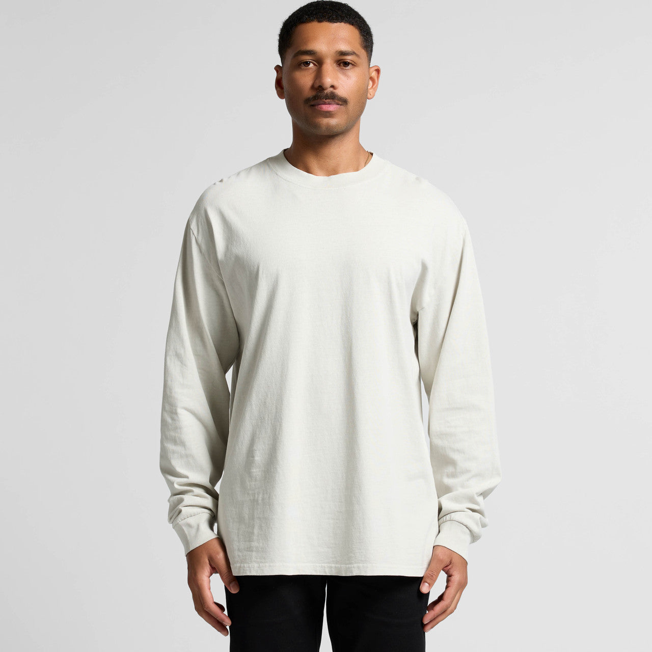 Heavy Faded L/S Tee5083 - FADED BONE