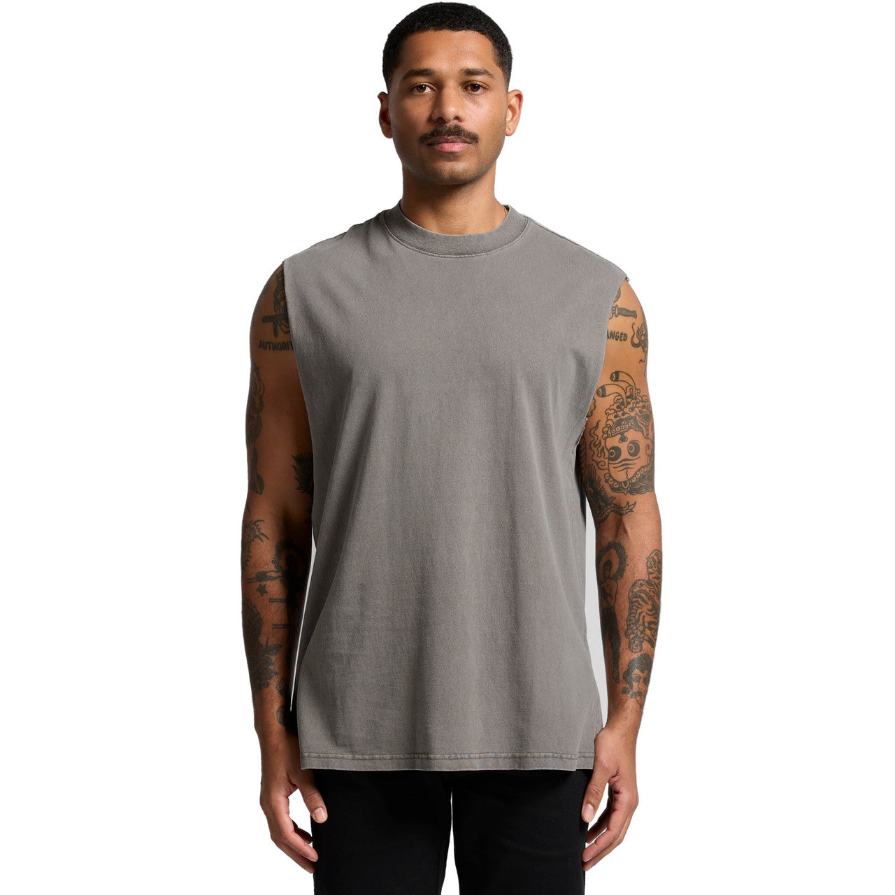 Heavy Faded Tank5084